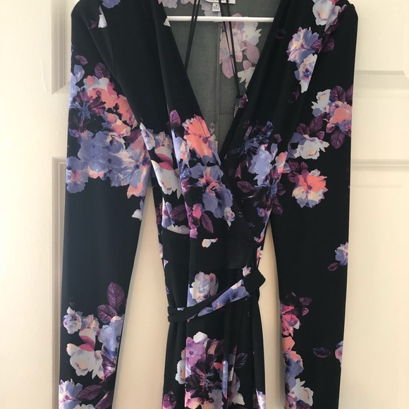 SOLD Jennifer Lopez Floral Maxi Dress - Medium - Picture 7 of 7